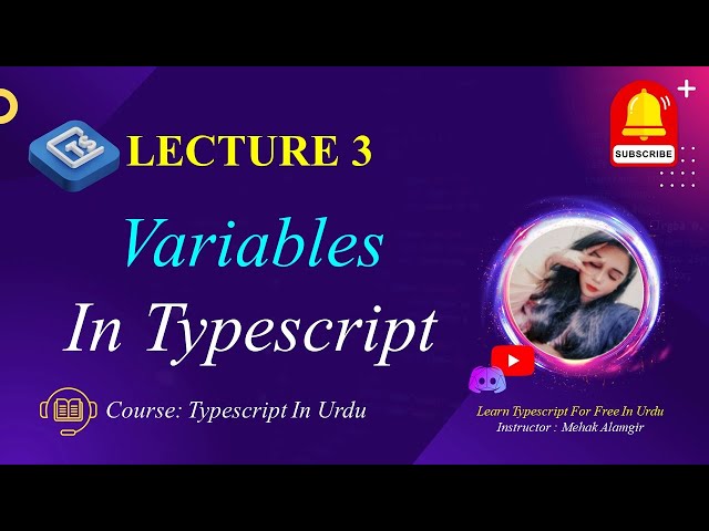 variable in typescript | typescript in urdu | govornor sindh it course