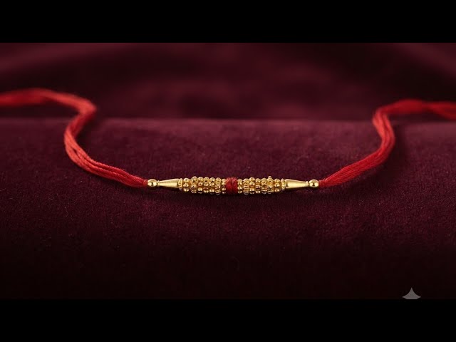 How to make Rakhi at home | Easy and unique Rakhi making tutorial 