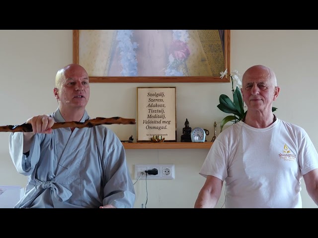 2024 05 05 Sivánanda Jógaközpont: A tiszta tudat elérése a jóga és a zen útján (1/2) Omkára és CASN