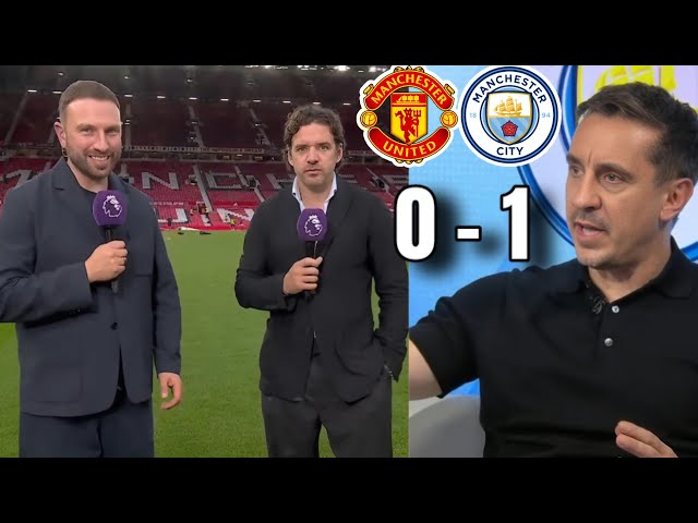 SHOULD IT HAVE BEEN OFFSIDE?! 😱 Man Utd 0-1 Man City | VAR CONTROVERSY! Neville & Hargreaves React