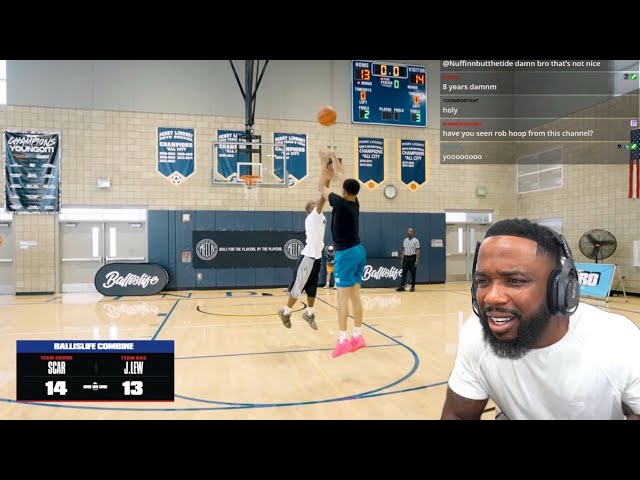 The SHIFTIEST Hoopers EVER Finally Go 1v1 Again... Scar vs Jlew REACTION!