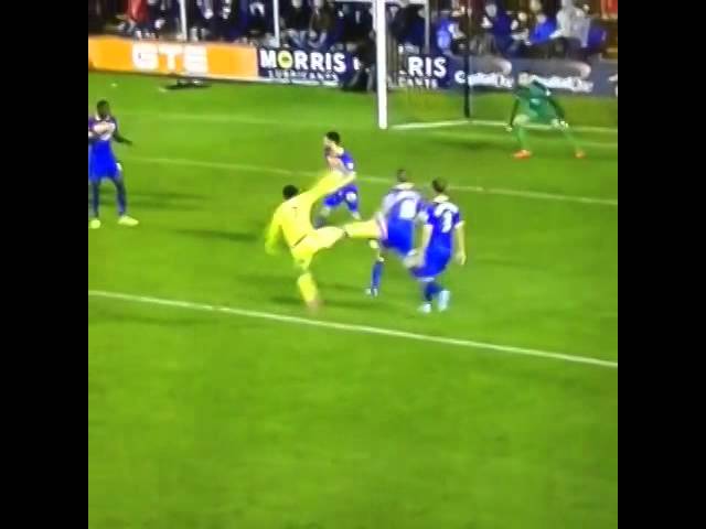 Salah Shoots vs Shrewsbury