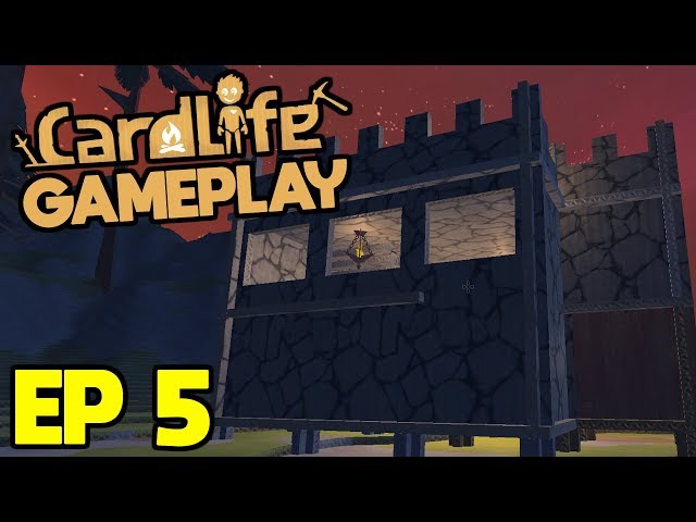 HUGE NEW BASE! | CardLife Gameplay | Ep. 5