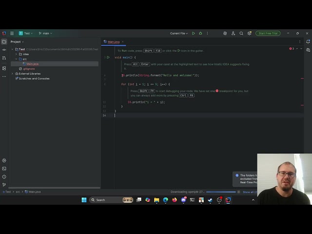 CIS 1500 - Intro to Programming ( Java ) - Installing the tools
