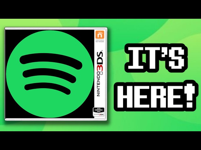 SPOTIFY IS NOW ON 3DS?!!!