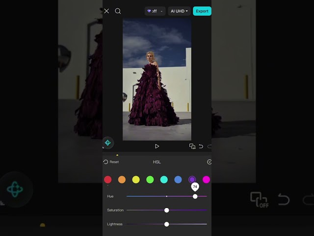 Color grading tutorial with capcut . #capcut #colorgrading #capcuttutorial 