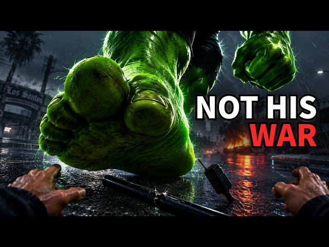 Hulk vs. 5 Star Wanted Level in GTA San Andreas
