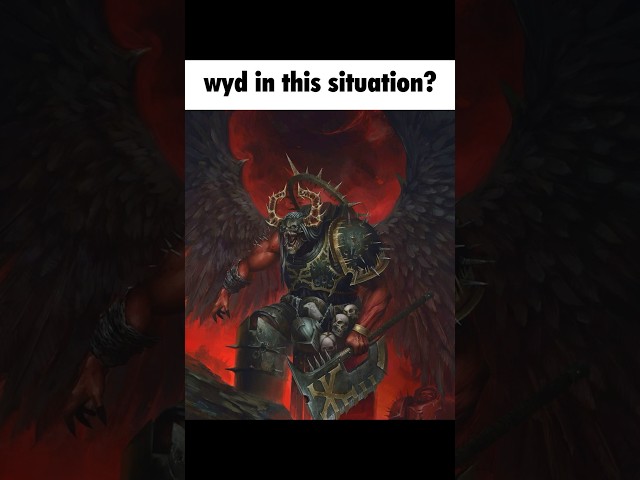 Running at it and praising the emperor #wh40k #warhammer40000 #warhammer40k