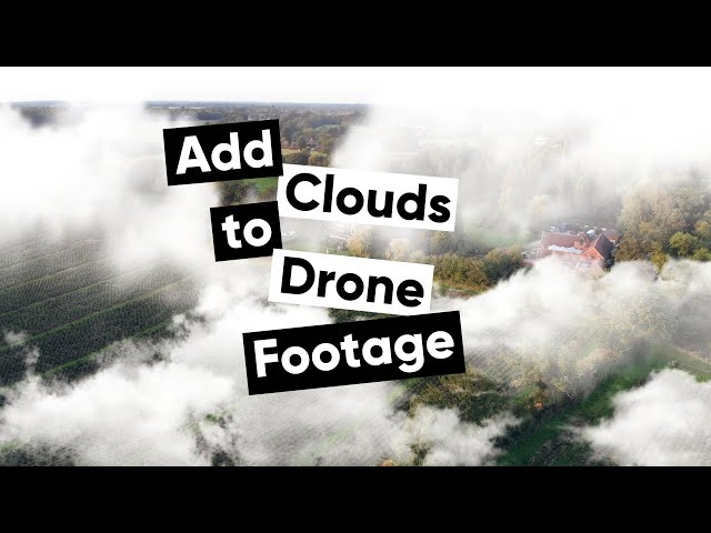 Easily Add Clouds to your Drone Shots // Adobe After Effects Tutorial