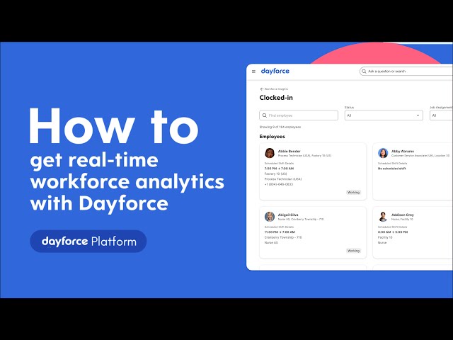 Real-Time Workforce Analytics for Frontline Managers | Dayforce Workforce Management