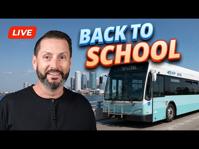 Living in Tampa Bay Live | Back to School, New Bus Route, and more