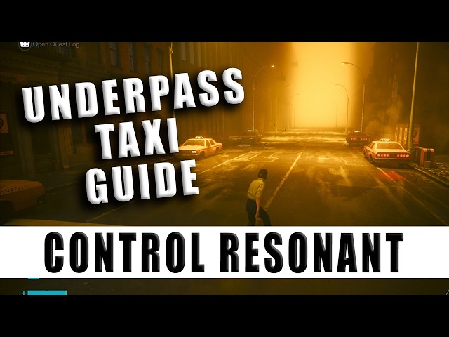 Underpass Taxi Control Resonant - Underpass Taxi location in Control Resonant