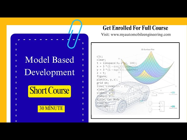 ✔ Introduction to Model Based Development (MBD) - 30 Minute #education #automobile #embeddedsystems