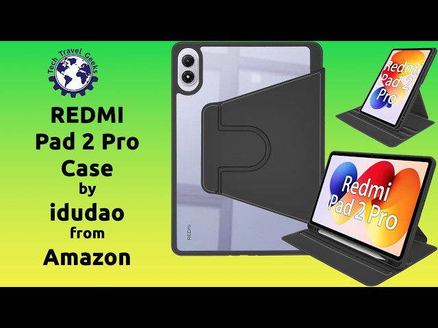 Redmi Pad 2 Pro Case by idudao from Amazon unboxing and review #redmi #idudao