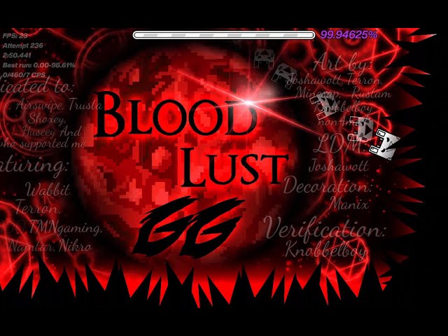 Bloodlust 100% (132K+ Attempts) TOP #182