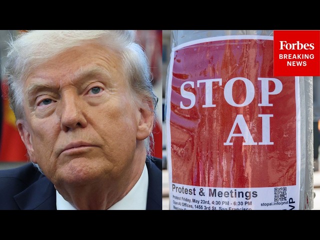 Trump Asked: If You Get Intel That AI Is A Risk Will You Support 'A Slowdown Of The Technology?'