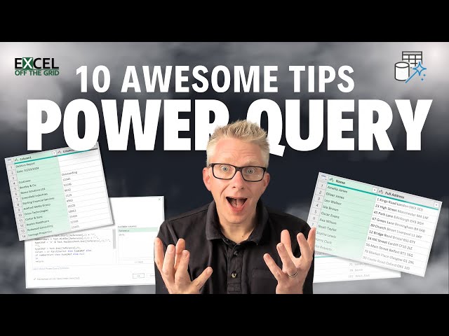 10 awesome Power Query tricks you NEED to know! | Excel Off The Grid