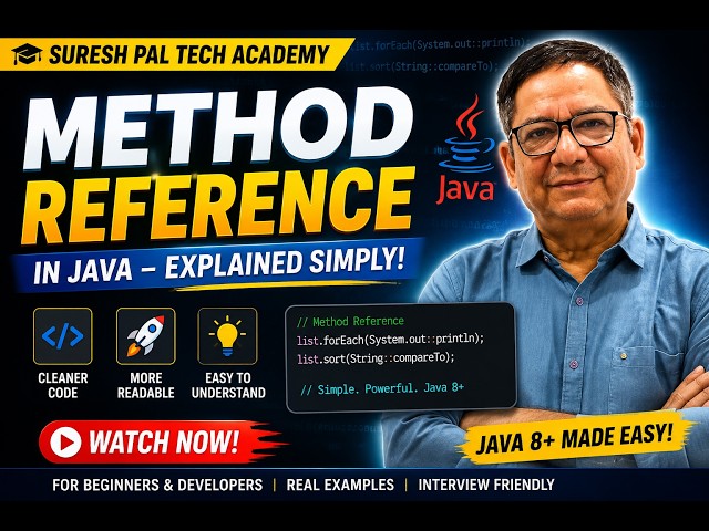 Stop Writing Messy Lambdas! Use Java Method References Instead 🔥