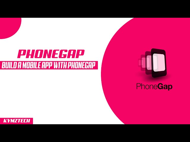 How to build a mobile app with phonegap  2019/2020