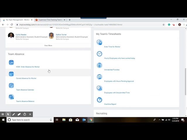 Time Tracking Training Video
