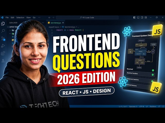 How to Answer Frontend Interview Questions (React + JS + System Design)