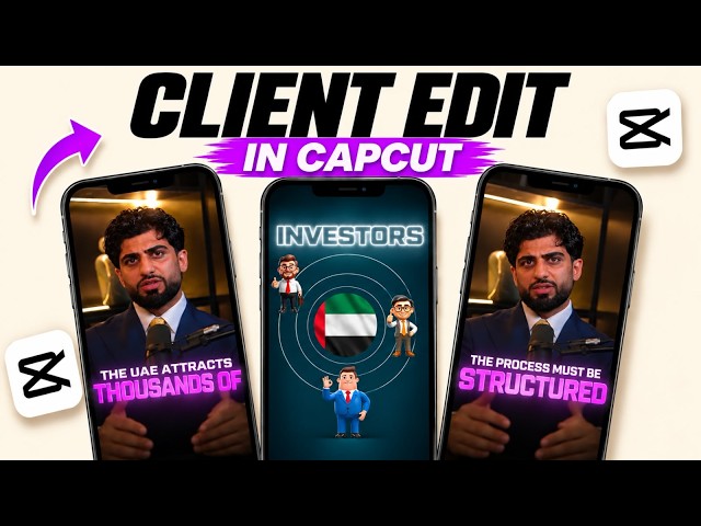 Simple Client Edits | Full Capcut Tutorial