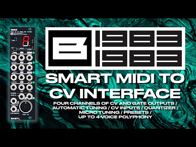 1983 - Polyphonic MIDI to CV Mastermind