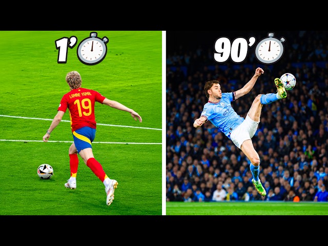 I Recreated The Best Goal From Every Minute