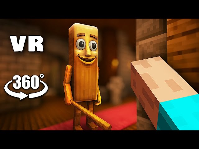 Tung Tung Tung Sahur 360° VR (Minecraft Animation)