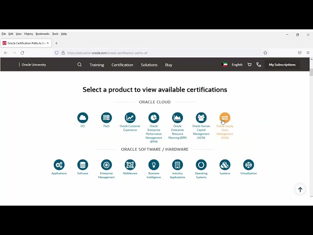 Oracle Certification Path