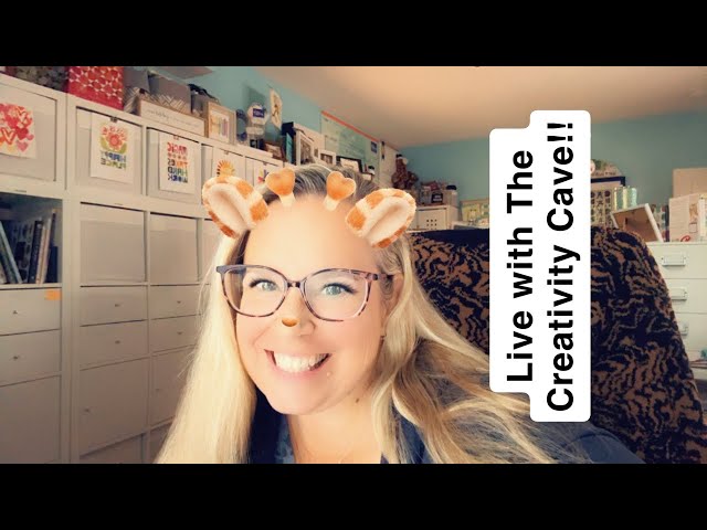 Sept 21, 2026 LIVE with The Creativity Cave!!