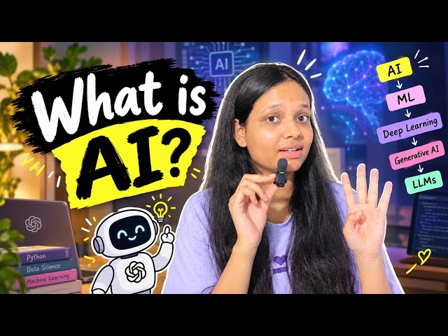 What Is AI ???? | Ep. 01 | AI Gurl 🌻🌟………