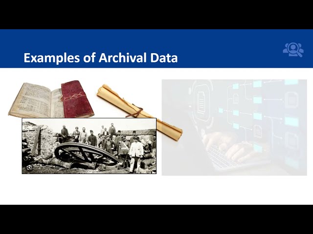 Using Archival Data