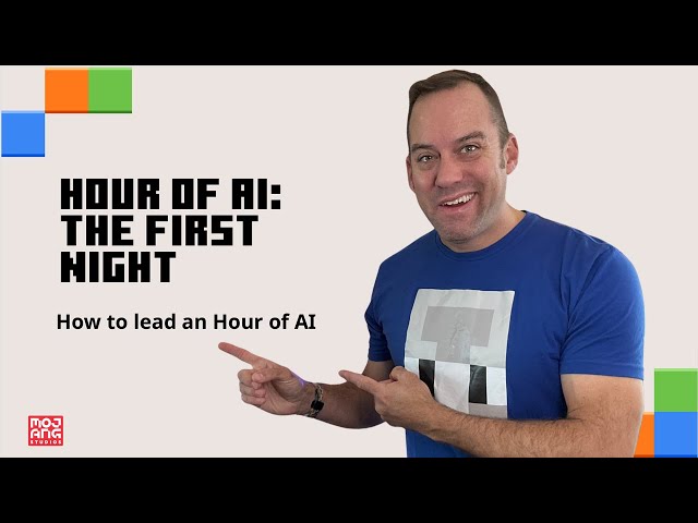 Hour of AI: The First Night | Facilitator Training Resources