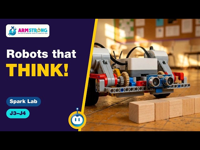 Robotics, Coding & First AI for J3–J4 | Armstrong Spark Lab