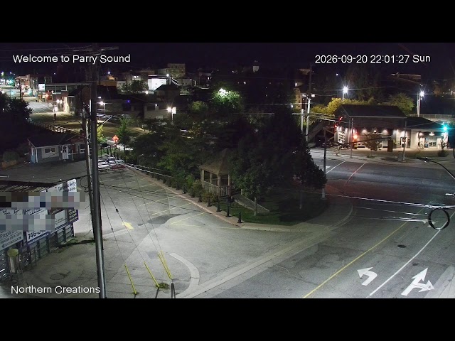 Live from Parry Sound, Ontario Canada
