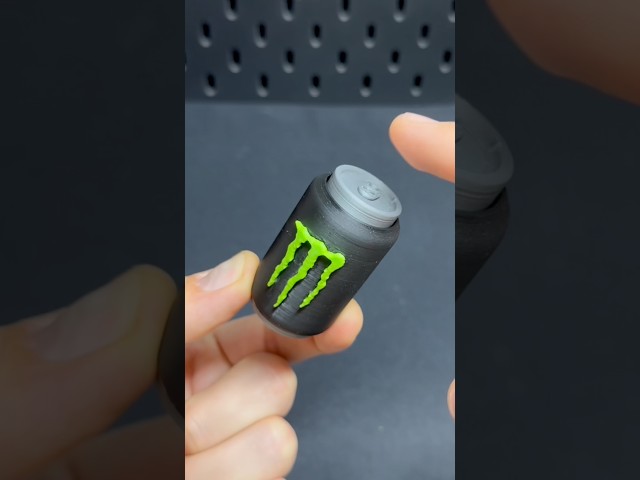 I 3D Printed MONSTER Energy Clicker😈⚡️