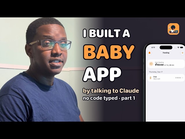 Building a Baby Feeding App with AI — Claude in Xcode 27, Part 1
