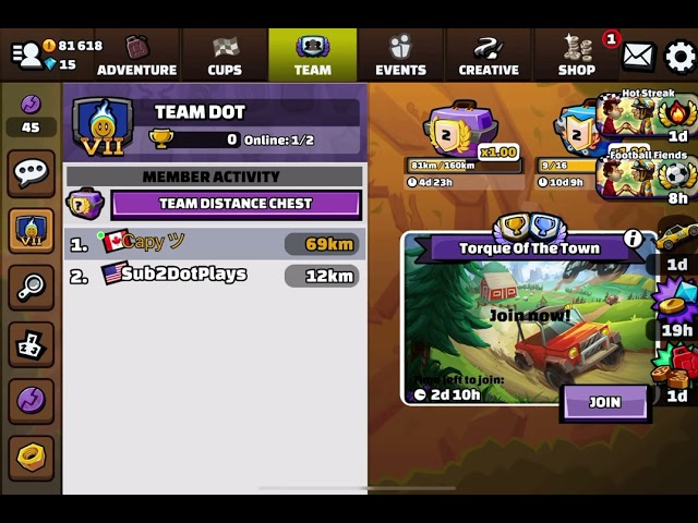 Join my team in hcr2