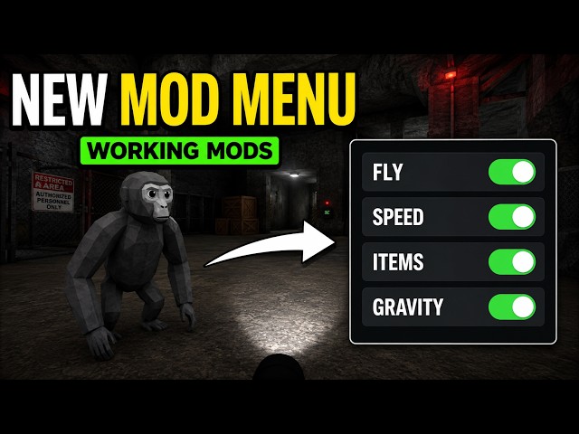 How to Get MODS in Scary Baboon 2026 🛠️ Unlock the NEW Working Mod Menu!