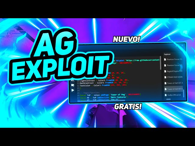 ☑EL MEJOR EXPLOIT PARA TODO ROBLOX☑//☑⚡AGExploit☑⚡SIN VIRUS☑⚡SIN KEY☑⚡ACTUALIZADO Explicado