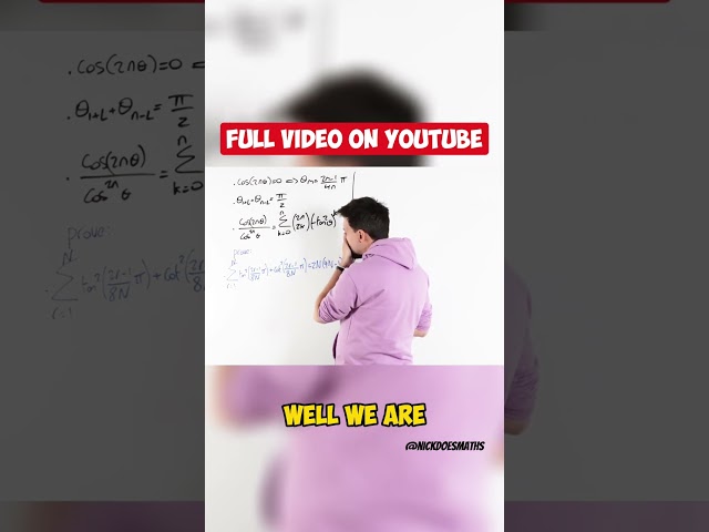 De Moivre Theorem with Solutions of Equations PART 2 - Full Video On YouTube!