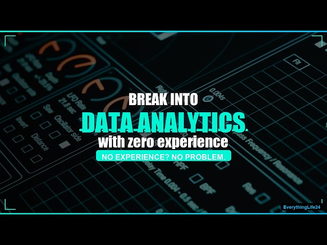 How to Break Into Data Analytics From Zero (2026)