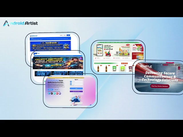 Custom Web Development Solutions | Android Artist