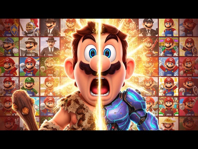 Super Mario Bros in his LEGENDARY EVOLUTION