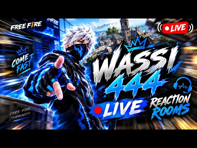 WASSI 444 IS LIVE REACTION ROOMS