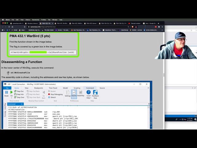 Kernel Debugging with WinDbg