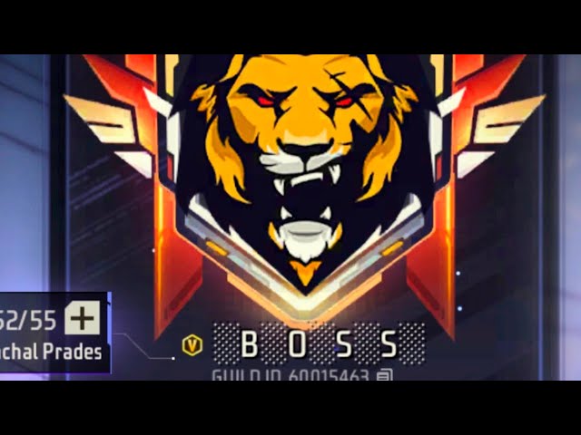 FREE FIRE TOP 1 BOSS GUILD LIVE TEST  🔴 FREE FRIE LIVE #freefire #freefireshorts