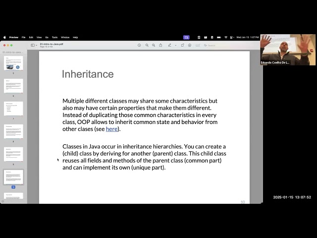 Java 1 Intro