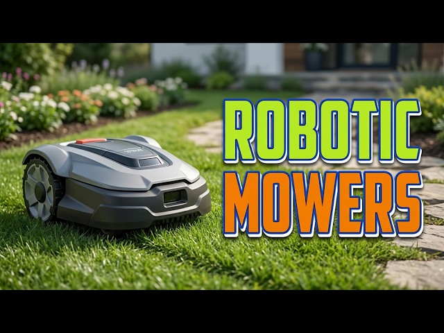 TOP 5 Best Robotic Lawn Mowers Without Boundary Wires 2026 | Wire-Free Robotic Lawn Mowers